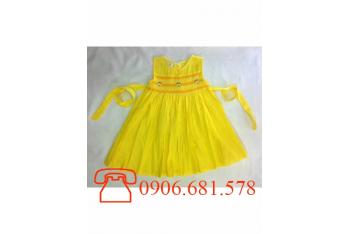 Váy, đầm smock bé gái xuất khẩu