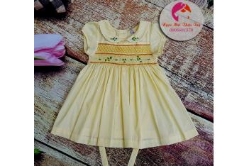 ÁO ĐẦM SMOCK BÉ GÁI 1-8 TUỔI