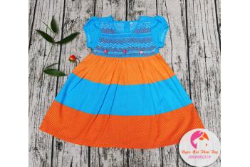 VÁY THÊU SMOCK TRẺ EM