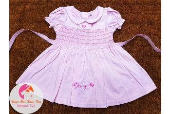 VÁY THÊU SMOCK TRẺ EM
