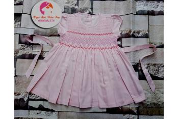 VÁY THÊU SMOCK TRẺ EM