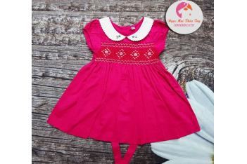 ÁO ĐẦM SMOCK BÉ GÁI 1-8 TUỔI