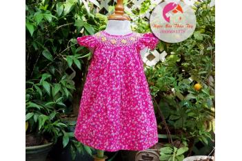 VÁY THÊU SMOCK TRẺ EM