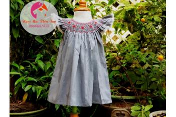 VÁY THÊU SMOCK TRẺ EM