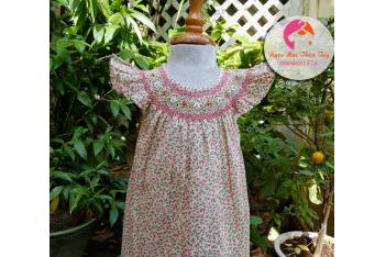 VÁY THÊU SMOCK TRẺ EM