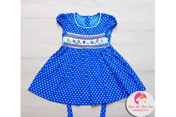 VÁY THÊU SMOCK TRẺ EM