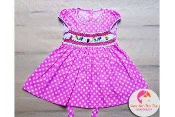 VÁY THÊU SMOCK TRẺ EM