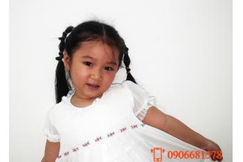 VÁY, ĐẦM SMOCK DỰ TIỆC BÉ GÁI