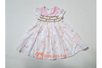 VÁY THÊU TAY BÉ GÁI XUẤT KHẨU