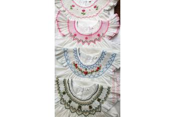 BÁN SỈ ÁO ĐẦM BÉ GÁI THÊU TAY