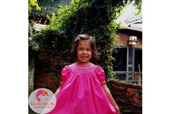 VÁY THÊU SMOCK TRẺ EM