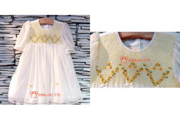 VÁY, ĐẦM SMOCK DỰ TIỆC BÉ GÁI