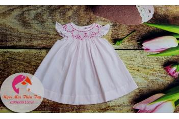 VÁY THÊU SMOCK TRẺ EM