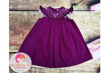VÁY THÊU SMOCK TRẺ EM