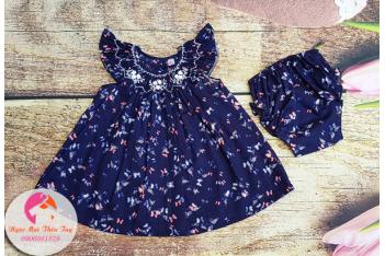SET ÁO ĐẦM THÊU SƠ SINH
