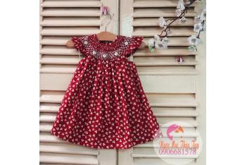 VÁY THÊU SMOCK TRẺ EM