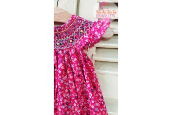 VÁY THÊU SMOCK TRẺ EM