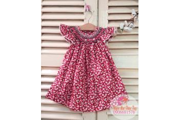 VÁY THÊU SMOCK TRẺ EM