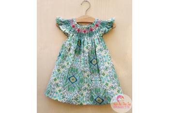 VÁY THÊU SMOCK TRẺ EM