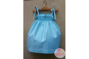 VÁY THÊU SMOCK TRẺ EM
