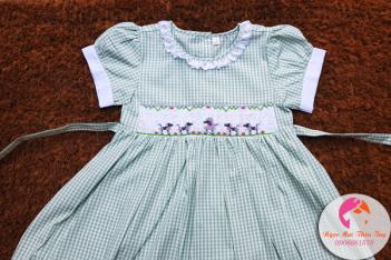 VÁY THÊU SMOCK TRẺ EM