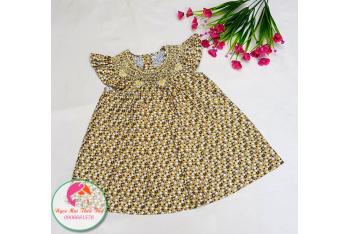 Đầm Smock thêu tay