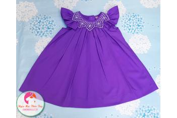  Đầm Smock thêu tay
