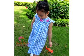 ÁO ĐẦM BÉ GÁI SẮC MÀU XUÂN MỚI.