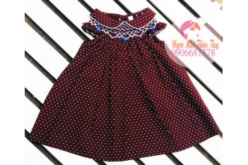 VÁY THÊU SMOCK TRẺ EM