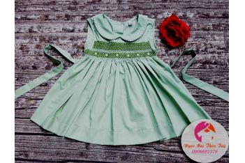 VÁY THÊU SMOCK TRẺ EM
