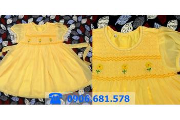 VÁY, ĐẦM SMOCK DỰ TIỆC BÉ GÁI